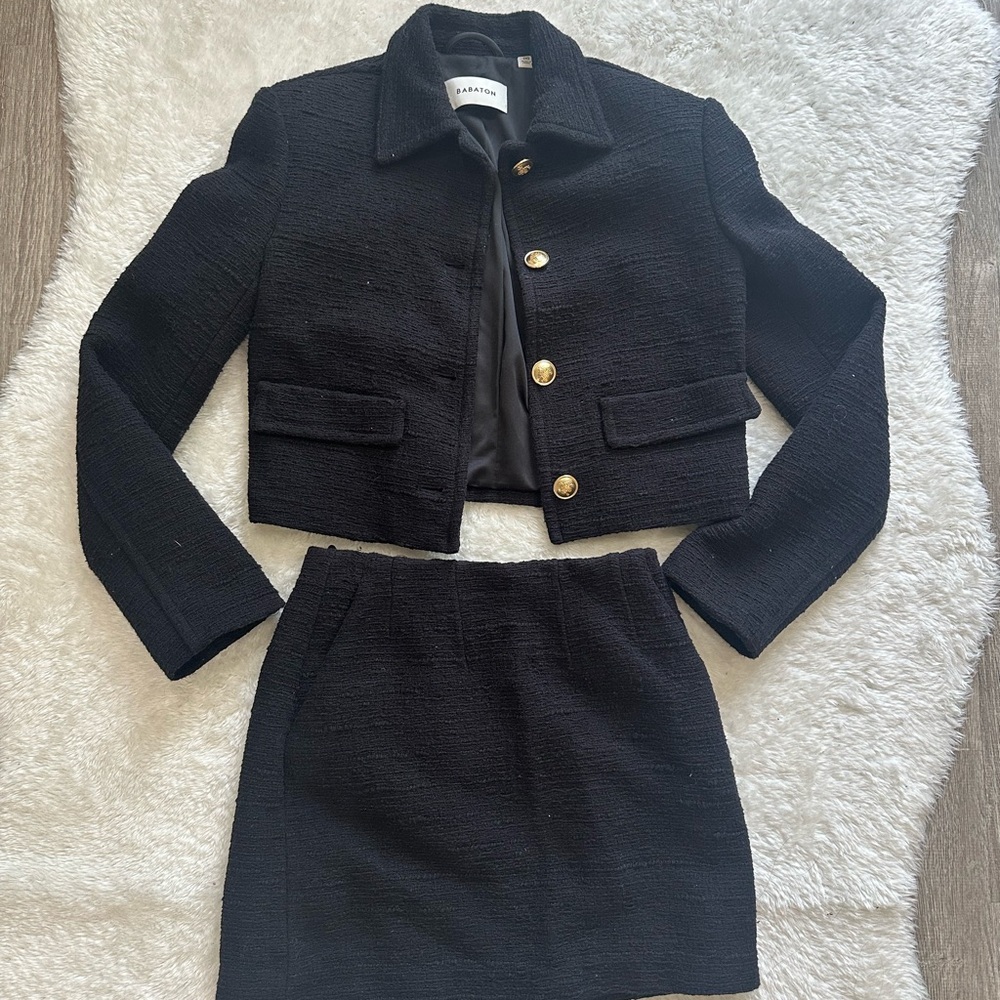 Aritzia Babaton Tweed Set